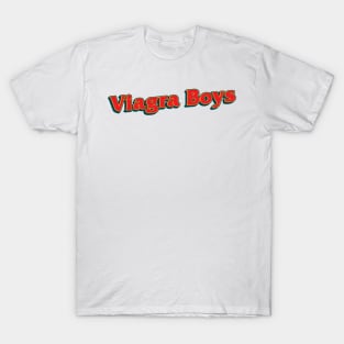 Typography Design Viagra Boys T-Shirt